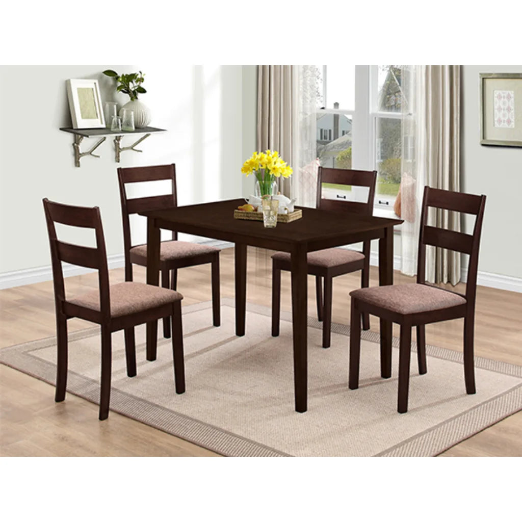 Dining table set with four chairs 