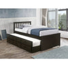  Espresso Captain Bed with Trundle