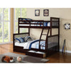 Espresso Single Over Double Bunk Bed