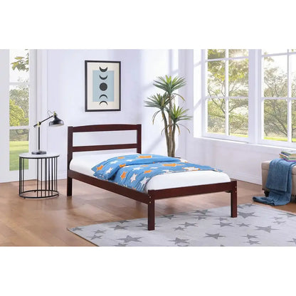 Wood Trundle Bed with Storage Drawers