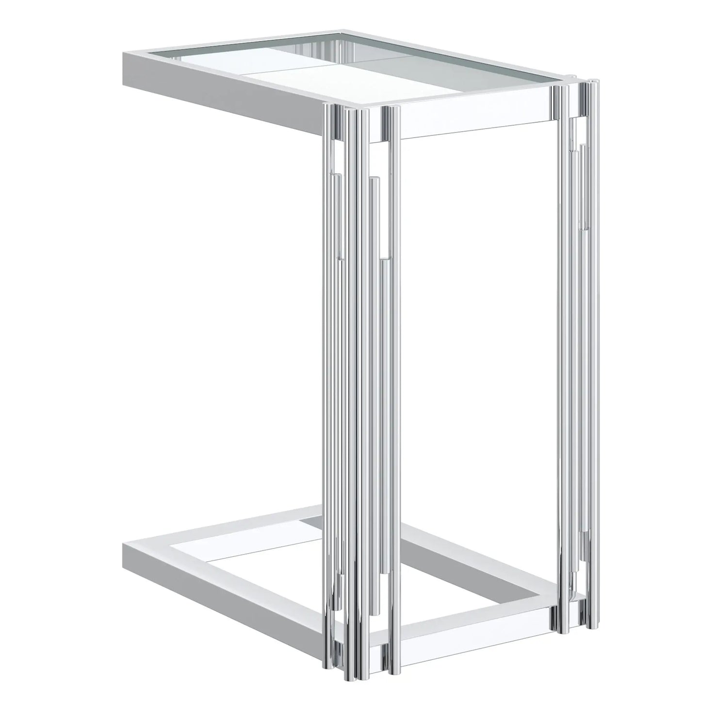Estrel C-Shaped Side Table for Sofa or Living Room