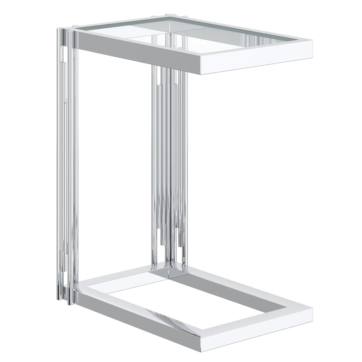 Estrel C-Shaped Side Table for Sofa or Living Room