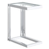 Estrel C-Shaped Side Table for Sofa or Living Room