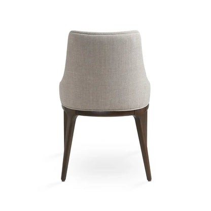 Everett Upholstered Dining Chair with Solid Wood Legs