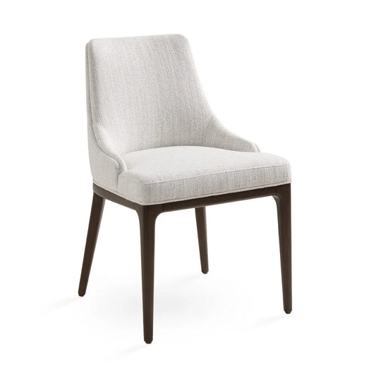 Everett Upholstered Dining Chair with Solid Wood Legs