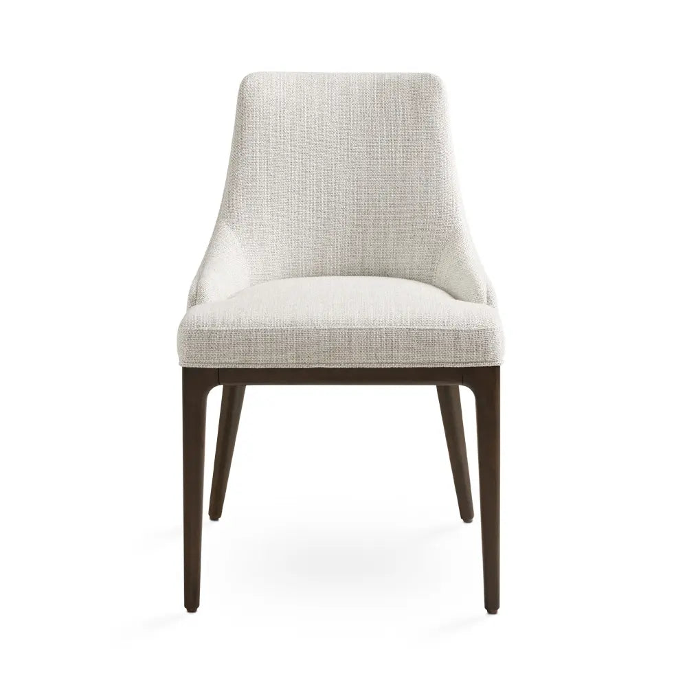 Everett Upholstered Dining Chair with Solid Wood Legs