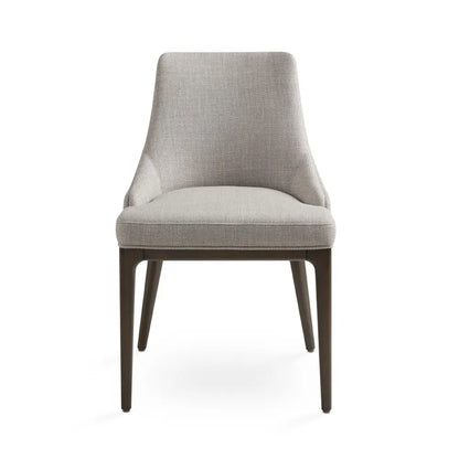 Everett Upholstered Dining Chair with Solid Wood Legs