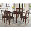 Expandable 7‑Piece Wooden Dining Set