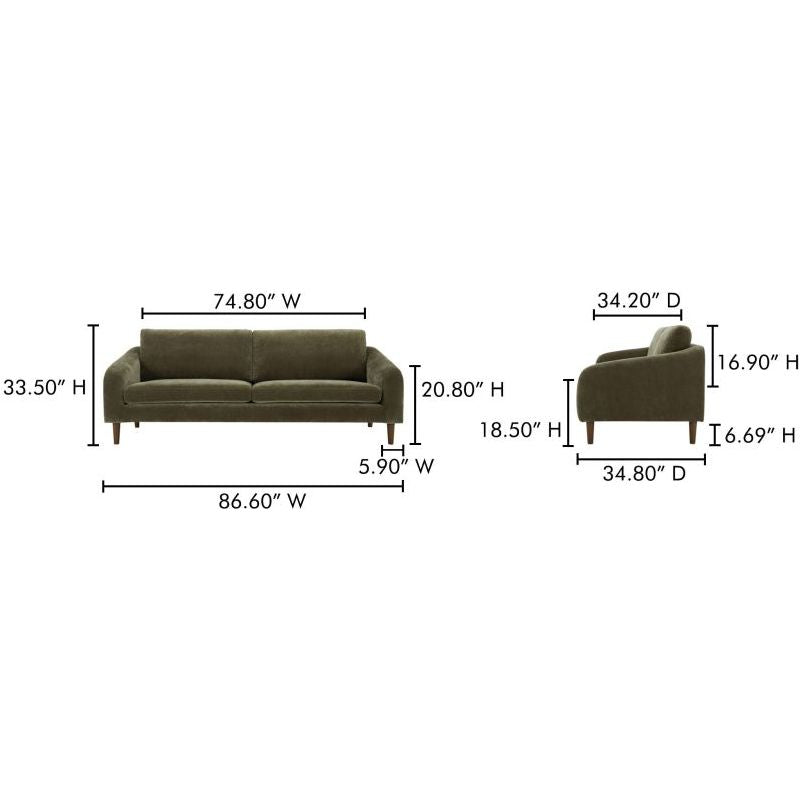 Thomas Sofa (Ivory)