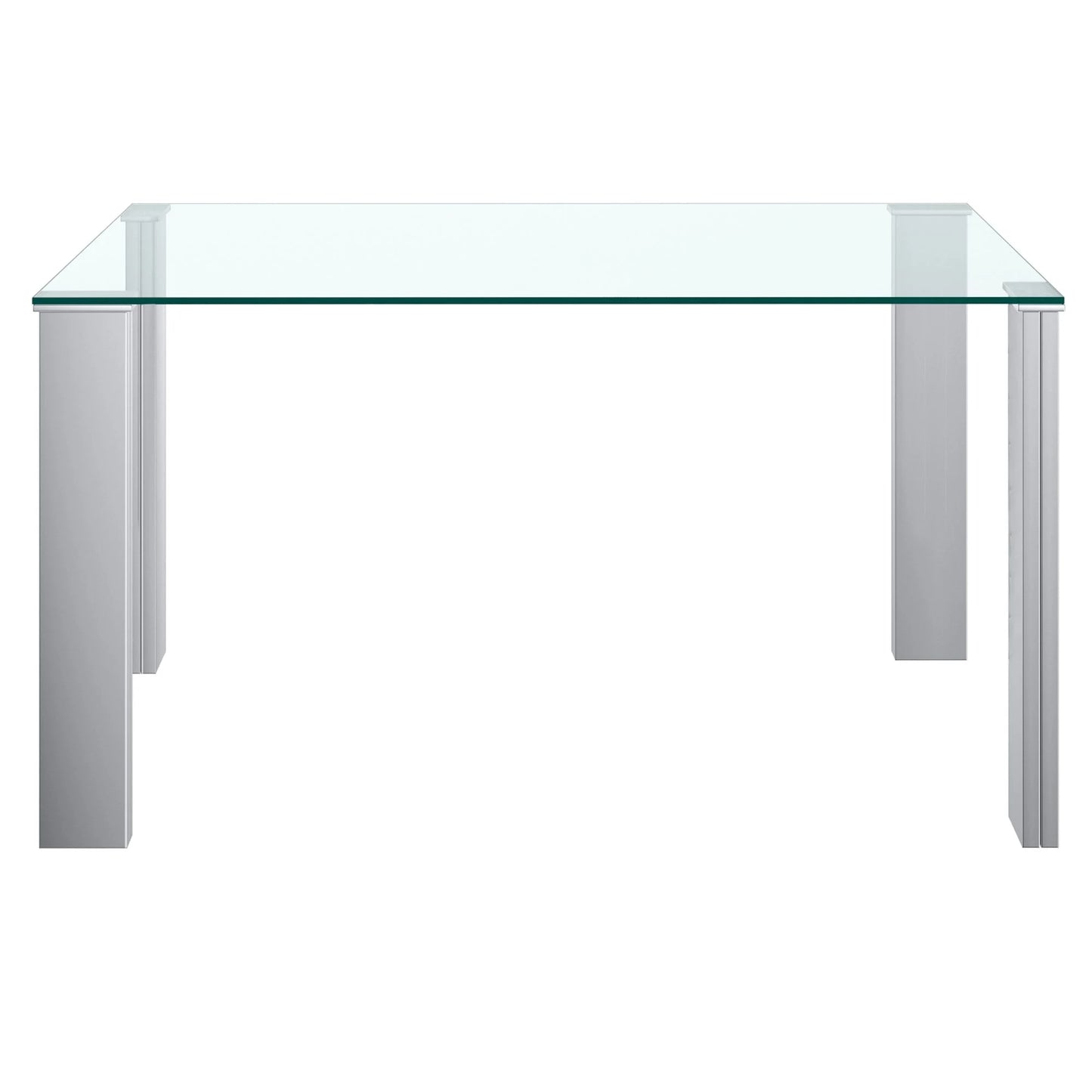 Frankfurt Rectangular Stainless Steel Dining Table For 4-6
