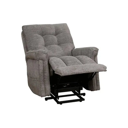 Gray recliner chair