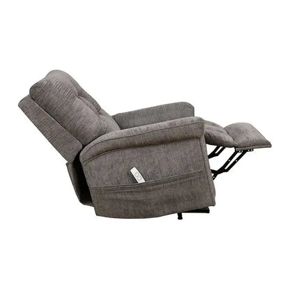 Gray recliner chair With Remote