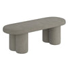 Azoro Cream Boucle Bench – Plush Modern Upholstered Accent Seat