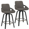 Parker 26 Swivel Counter Stools with Arms - Set of 2