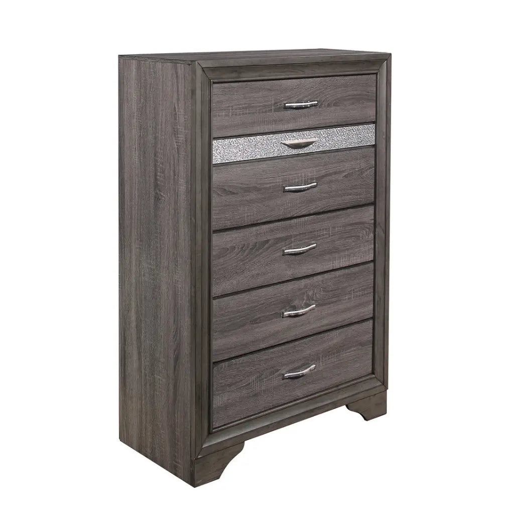 Grey Chest of Drawers