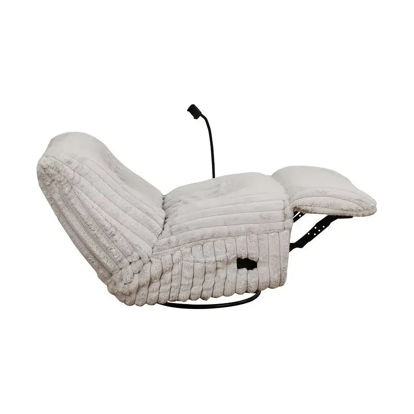 Grey Recliner Chair with Phone Holder