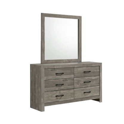 Grey Dresser with Mirror