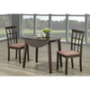 Grey Drop Leaf Dining Set For 2 people
