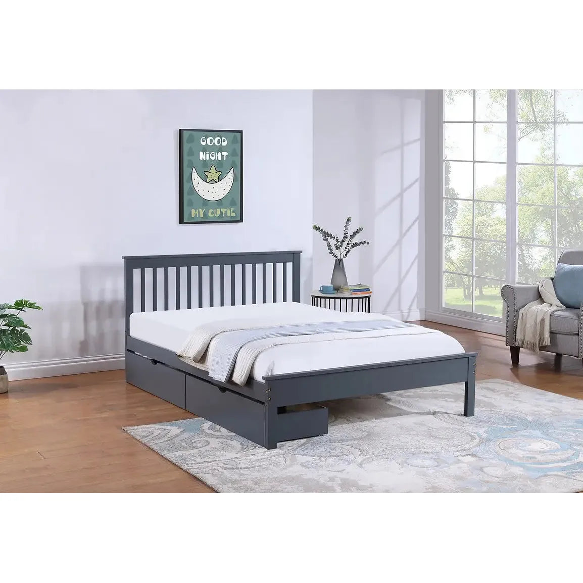 Mission Style Trundle Day Bed