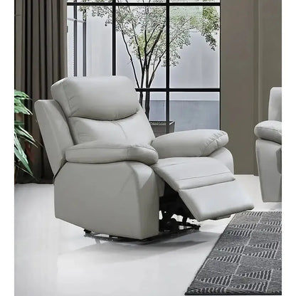 Gray recliner chair for modern living room 