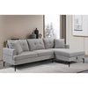 Gray sectional sofa for living room 