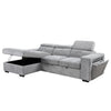 Gray sectional sofa with storage drawers For sale in Montreal