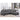 Soft Grey Sofa Bed Sectional with Storage Option In Quebec. For Sale