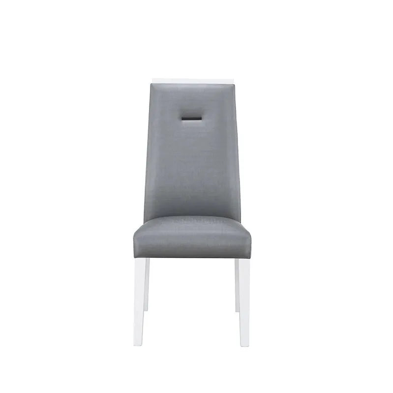 Grey dining chair 