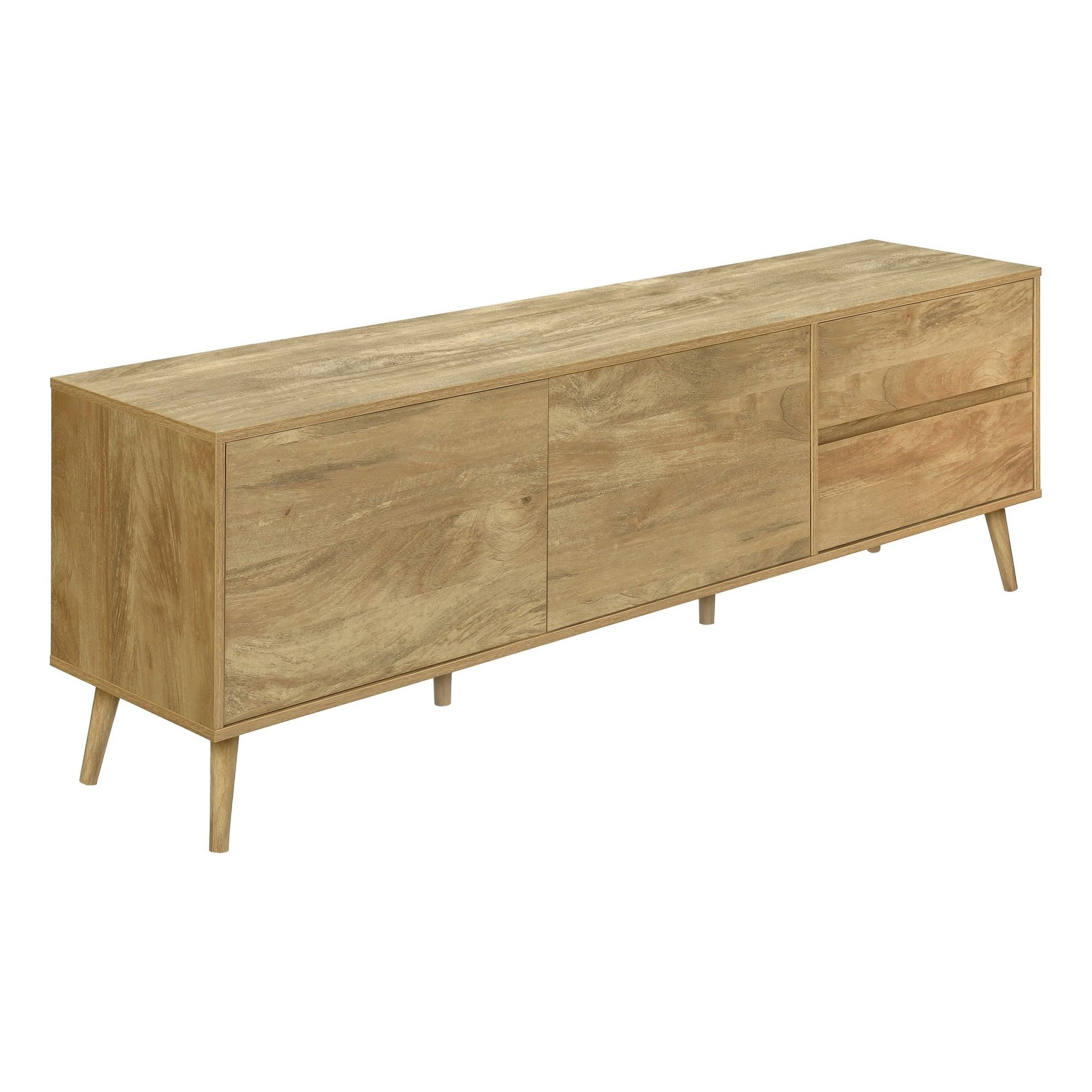 TV STAND WITH STORAGE OPTIONS