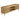 SIDE PROFILE OF 72"L TV STAND WITH STORAGE