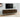 72"L  DARK BROWN WOOD-LOOK TV STAND WITH 4 DOORS