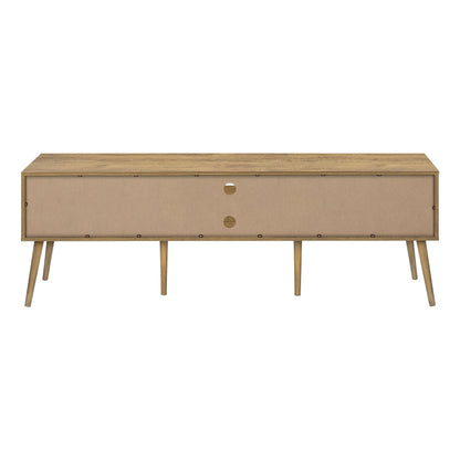 BACK VIEW OF  TV STAND WITH 2 DOORS