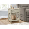 TABLE D'APPOINT - 63 cm H / TABLE D'APPOINT EN PLACAGE NOIR