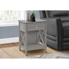 TABLE D'APPOINT - 63 cm H / TABLE D'APPOINT EN PLACAGE NOIR
