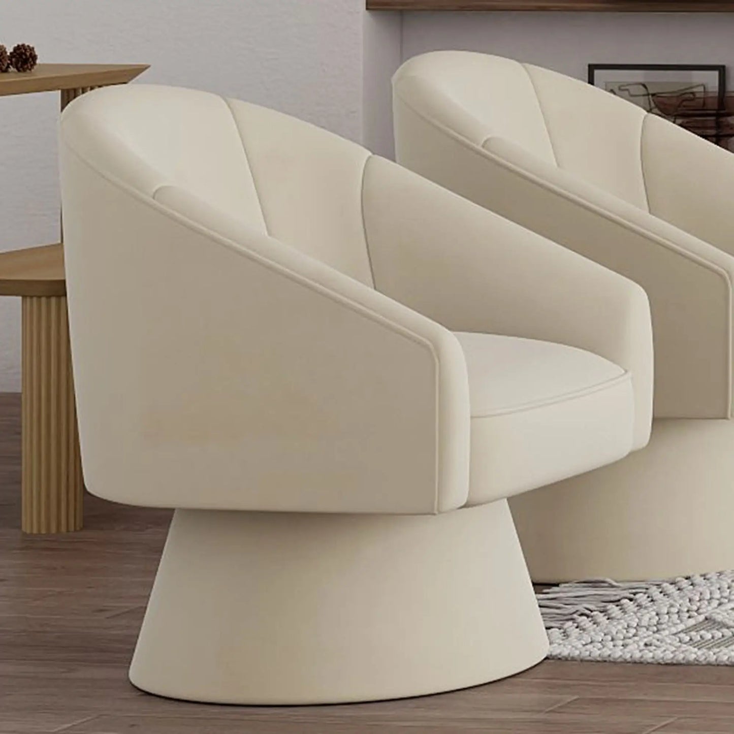 Aggio Swivel Accent Chair – Modern Comfort & Style