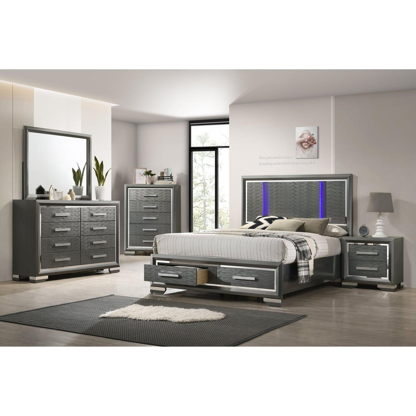 Ensemble de chambre à coucher Juliette