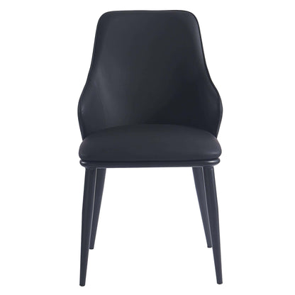 Kash Dining Chair, Modern Fabric Upholstered Armchairs - Set of 2