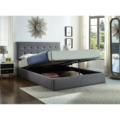 King Storage Bed with Hydraulic Lift 