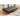 Black sofa bed for living room in PU
