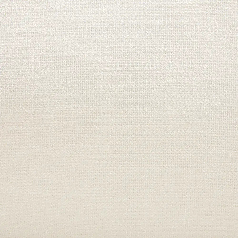 Modern Ivory Loveseat – Customizable Linen Fabric Sofa for Living Room