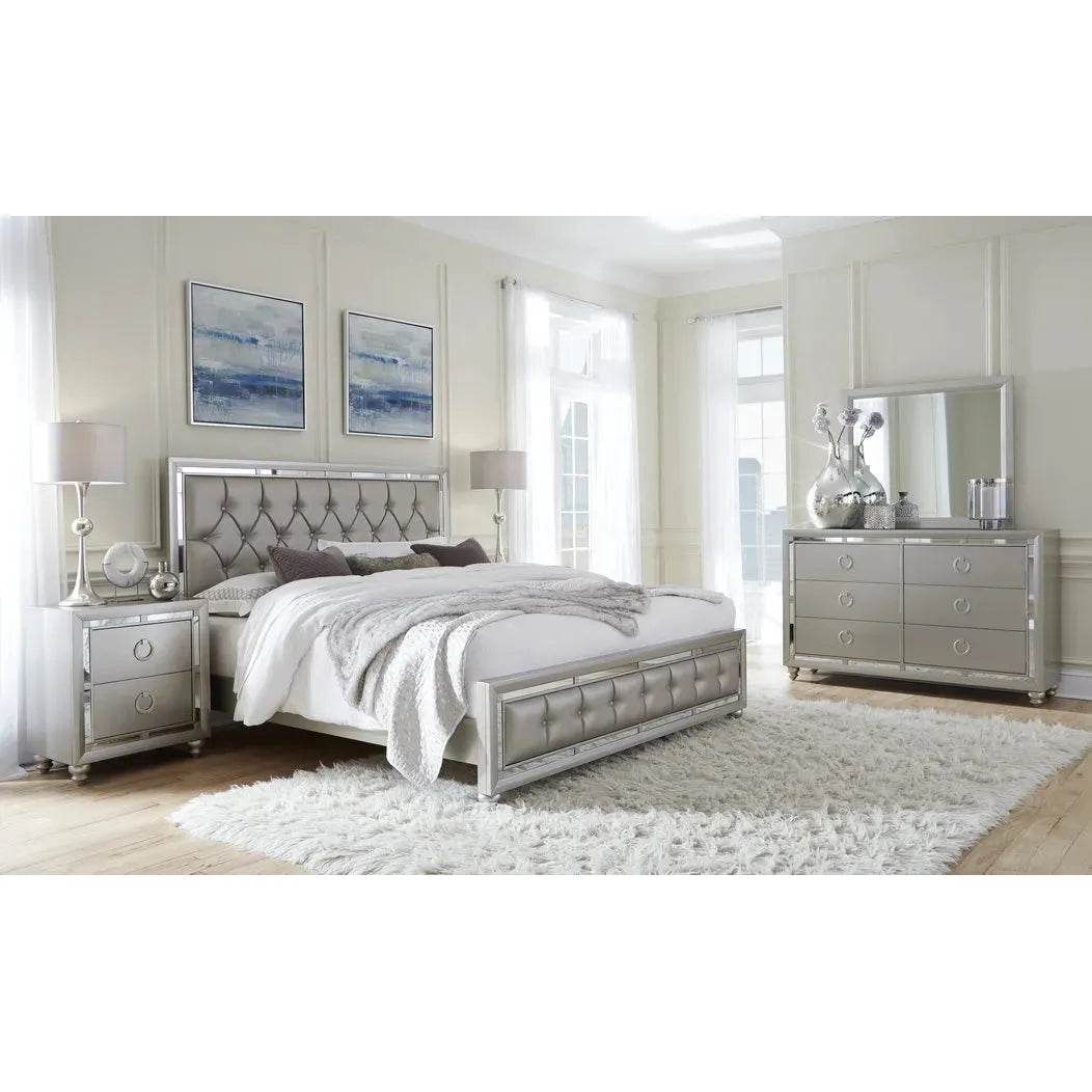  Luna Grey 5 Piece Bedroom Set