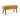 Marcella Ochre Yellow Living Room Storage Bench with Black Legs
