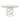 Mario Round Glass Top Dining Table with Aluminum Frame
