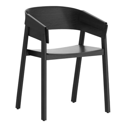 Mateo Mid-Century Modern Dining Chairs, Set of 2 – Solid Oak