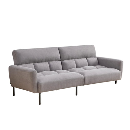 Memory Foam Sofa Bed with Split Back & Removable Arms 