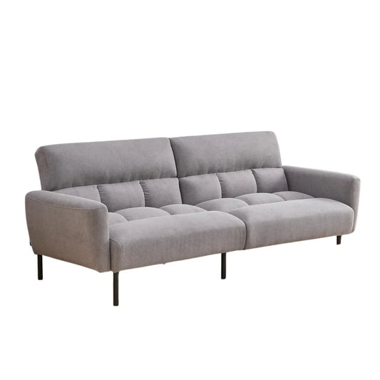 Memory Foam Sofa Bed with Split Back & Removable Arms 