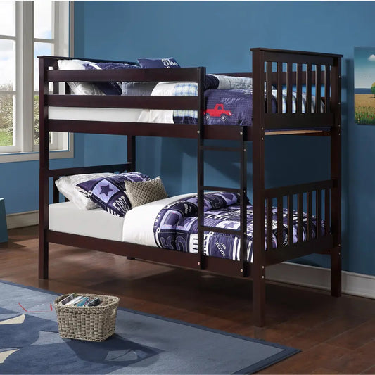 Mission Style Single Bunk Bed
