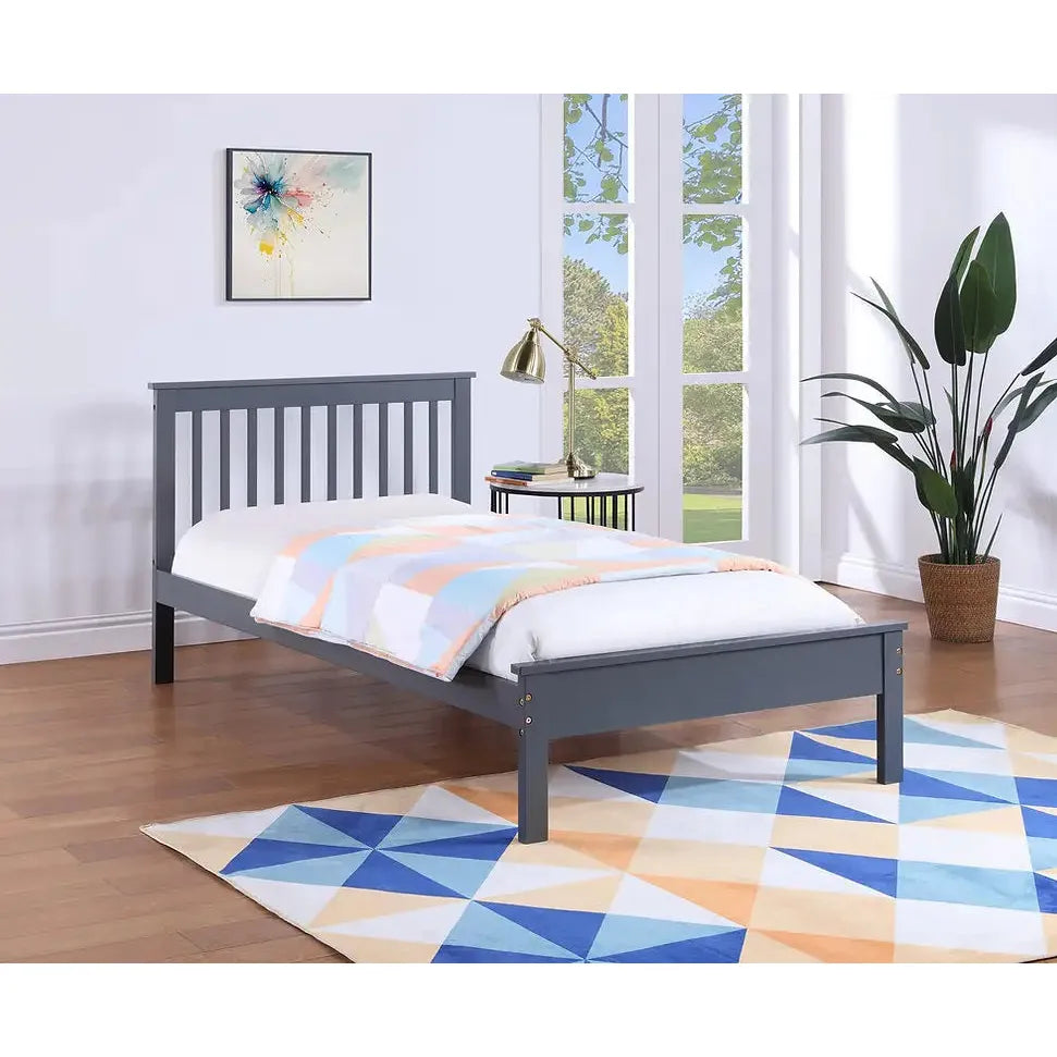 Mission Style Grey Trundle Day Bed