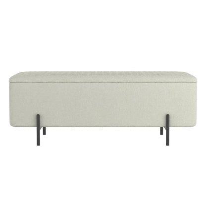 Modern Storage Ottoman Bench – Sleek Design & Hidden Storage