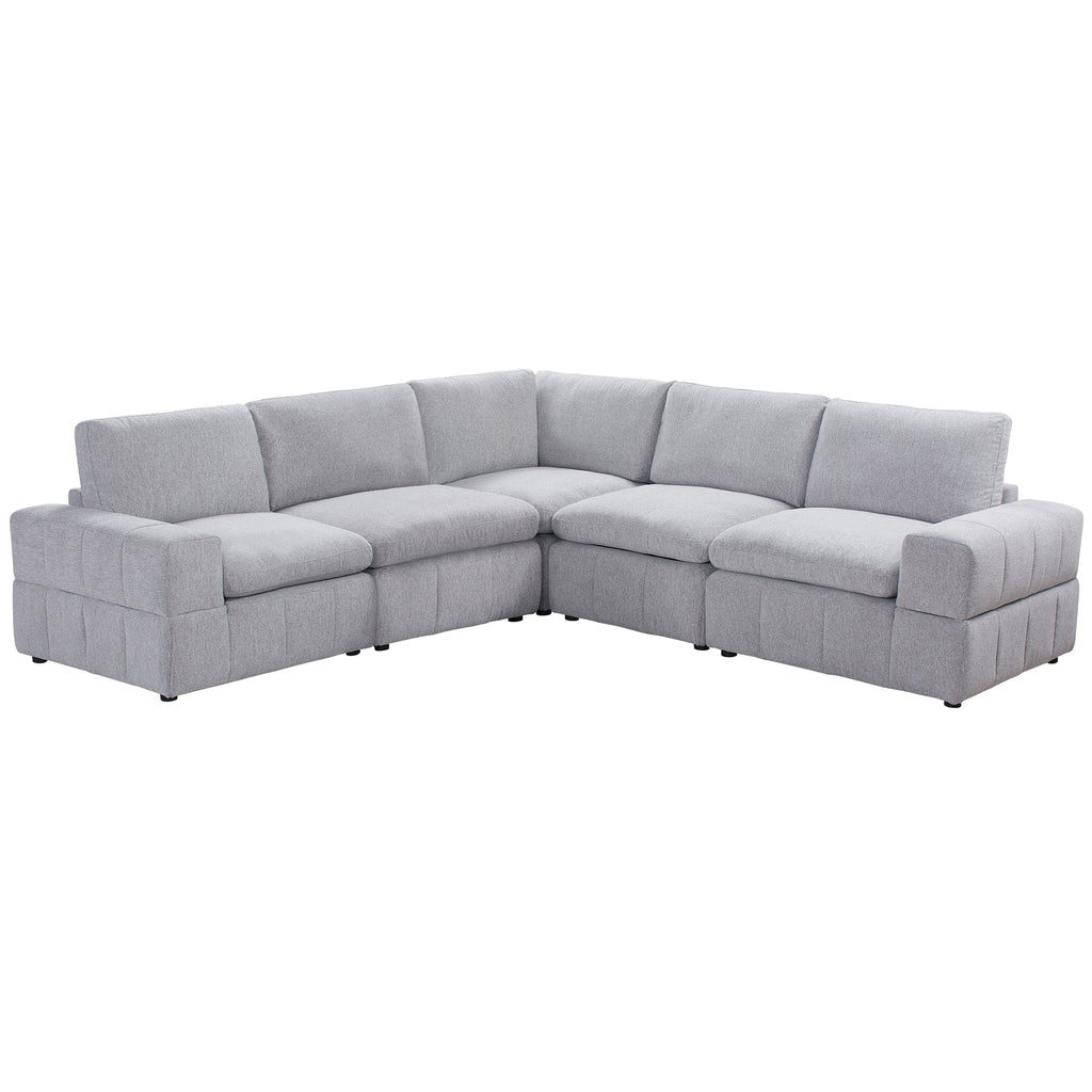 Momento 5-Piece Modular Corner Sofa